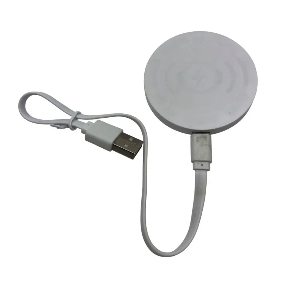 Portable Wireless Charger Pad With USB Cable Compact Design For Easy Use & Trave
